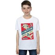 T-shirt enfant Disney And The Big Bad Wolf