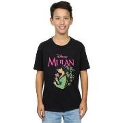 T-shirt enfant Disney Mulan Pink Magnolia