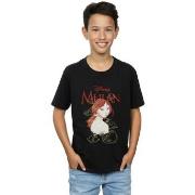 T-shirt enfant Disney Mulan Dragon Sketch