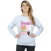 Sweat-shirt Disney Bambi Nice To Meet You