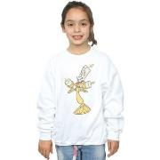 Sweat-shirt enfant Disney Beauty And The Beast Lumiere Distressed
