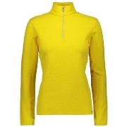 Sweat-shirt Cmp - Pull Femme - Jaune