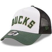 Casquette New-Era Milwaukee Bucks Team Colour A-Frame Trucker