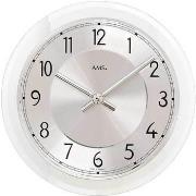 Horloges Ams 9476, Quartz, Argent, Analogique, Modern