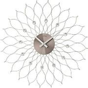 Horloges Ams 9608, Quartz, Argent, Analogique, Modern