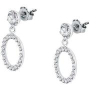 Boucles oreilles Cleor Boucles d'oreilles en argent 925/1000 et crista...