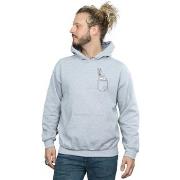 Sweat-shirt Dessins Animés Bugs Bunny Faux Pocket