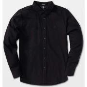 Chemise Volcom Camisa Oxford Stretch L/S New Black