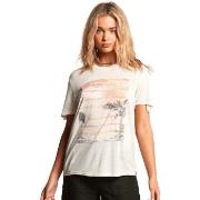 T-shirt Volcom Tern N Bern Ss White Combo