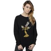 Sweat-shirt Disney Beauty And The Beast Lumiere Distressed