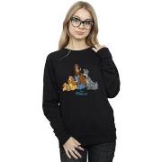 Sweat-shirt Disney Lady And The Tramp Classic Group