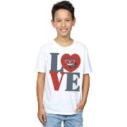 T-shirt enfant Dc Comics Chibi Catwoman Love