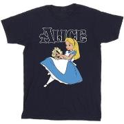 T-shirt Disney Alice In Wonderland Flowers