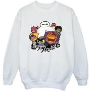 Sweat-shirt enfant Disney Big Hero 6 Baymax Group Manga