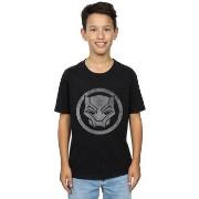 T-shirt enfant Marvel Black Panther Distressed Icon