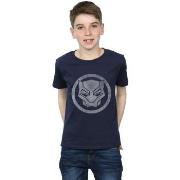 T-shirt enfant Marvel Black Panther Distressed Icon