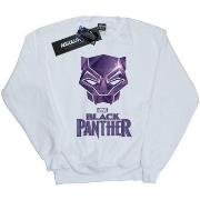 Sweat-shirt Marvel Black Panther Mask Logo