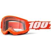 Accessoire sport 100 % Feminin 100% Masque VTT Strata 2 - Orange/Clear