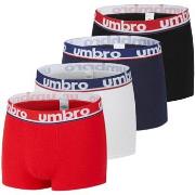 Boxers Umbro Lot de 4 boxers en coton homme Ban