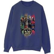 Sweat-shirt Dc Comics Black Adam JSA Gold Badge