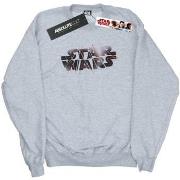 Sweat-shirt Disney The Last Jedi Spray Logo