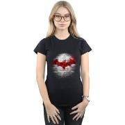 T-shirt Dc Comics Batman Logo Wall