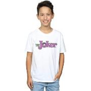 T-shirt enfant Dc Comics The Joker Crackle Logo