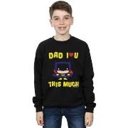 Sweat-shirt enfant Dc Comics Batman Dad I Love You This Much