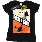 T-shirt Dc Comics Pick A Side