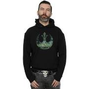 Sweat-shirt Disney Rogue One I'm One With The Force Alliance Emblem Gr...