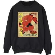 Sweat-shirt Disney Big Hero 6 Baymax Baymax Newspaper