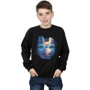 Sweat-shirt enfant Marvel Iron Man Distressed Head