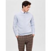 Pull Selected SLHTOWN MERINO COOLMAX KNIT CREW B