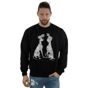 Sweat-shirt Disney 101 Dalmatians Pongo And Perdita