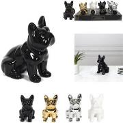 statuettes et figurines La Chaise Longue Petite statue Bulldog Or