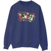 Sweat-shirt Elf Santa Fa La La