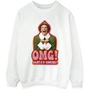 Sweat-shirt Elf Santa's Coming