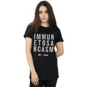 T-shirt The Big Bang Theory Immune To Sarcasm