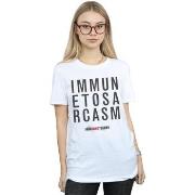 T-shirt The Big Bang Theory Immune To Sarcasm