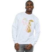 Sweat-shirt Disney Mary Poppins Floral Silhouette
