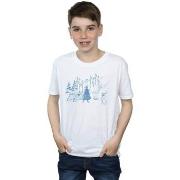 T-shirt enfant Disney Frozen Anna Sven And Olaf