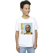 T-shirt enfant Disney C3PO Line Art