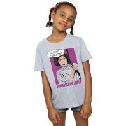 T-shirt enfant Disney Princess Leia Pop Art