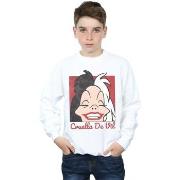 Sweat-shirt enfant Disney Cruella De Vil Cropped Head