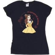 T-shirt Disney Beauty And The Beast I'd Rather Be Reading