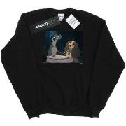 Sweat-shirt enfant Disney Lady And The Tramp Spaghetti Slurp