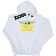 Sweat-shirt enfant Disney The Mandalorian The Child And Logo