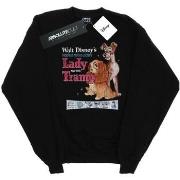 Sweat-shirt enfant Disney Lady And The Tramp Distressed Classic Poster
