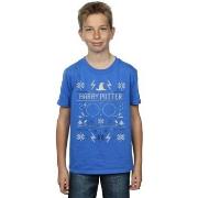 T-shirt enfant Harry Potter Christmas Pattern