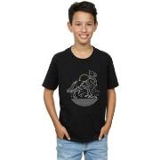 T-shirt enfant Harry Potter Buckbeak Line Art